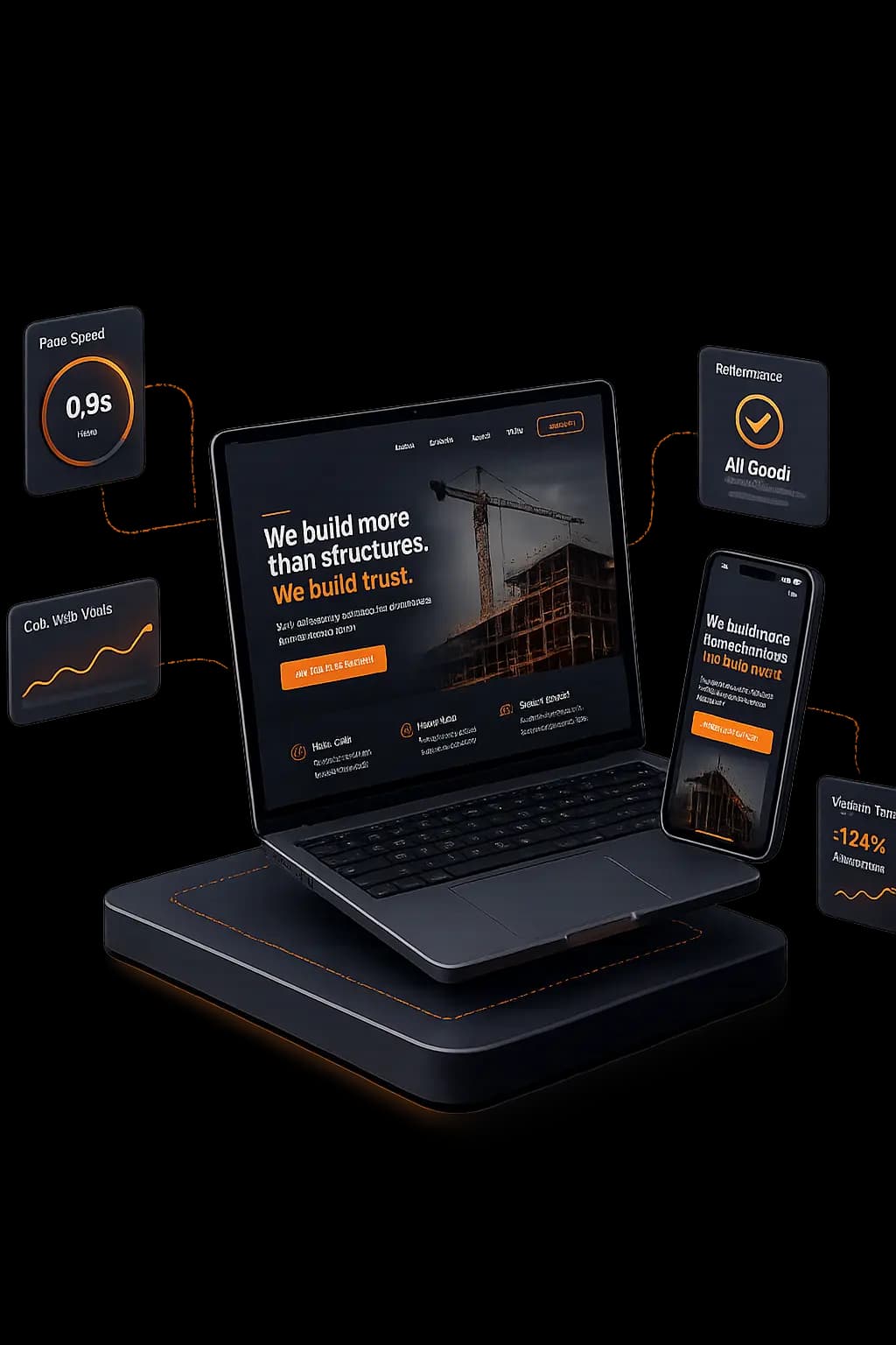 Contractor website design — fast, mobile-optimized, built to convert